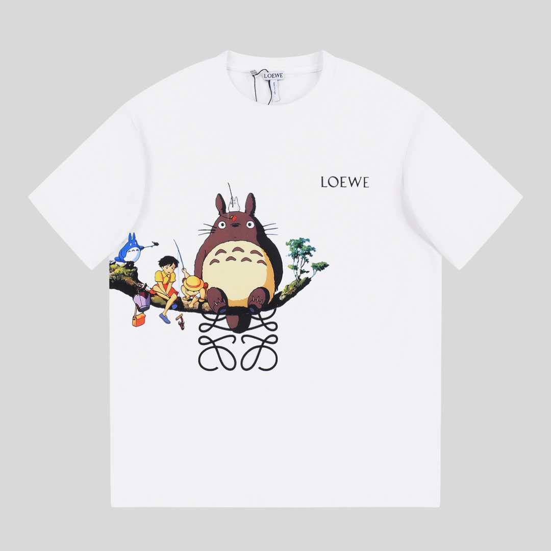 T-shirt Totoro Graphic - White