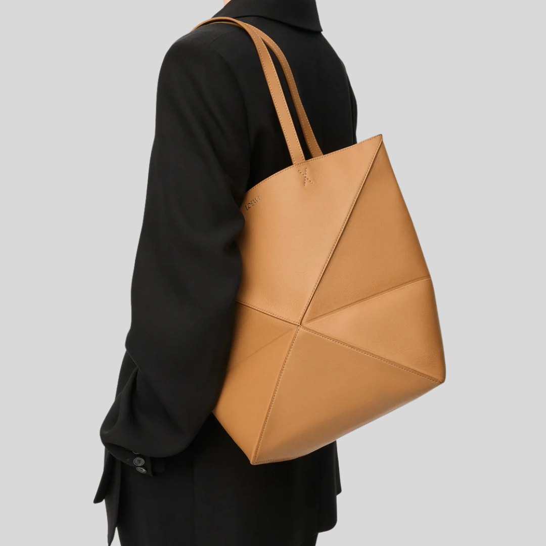 Medium Puzzle Fold Tote - Warm Desert