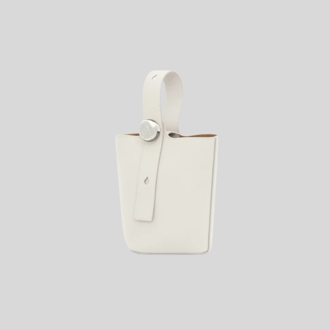Mini Pebble Bucket - White