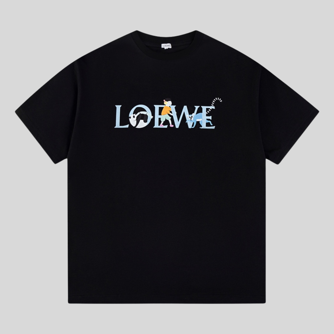 T-shirt Animated Logo- Black