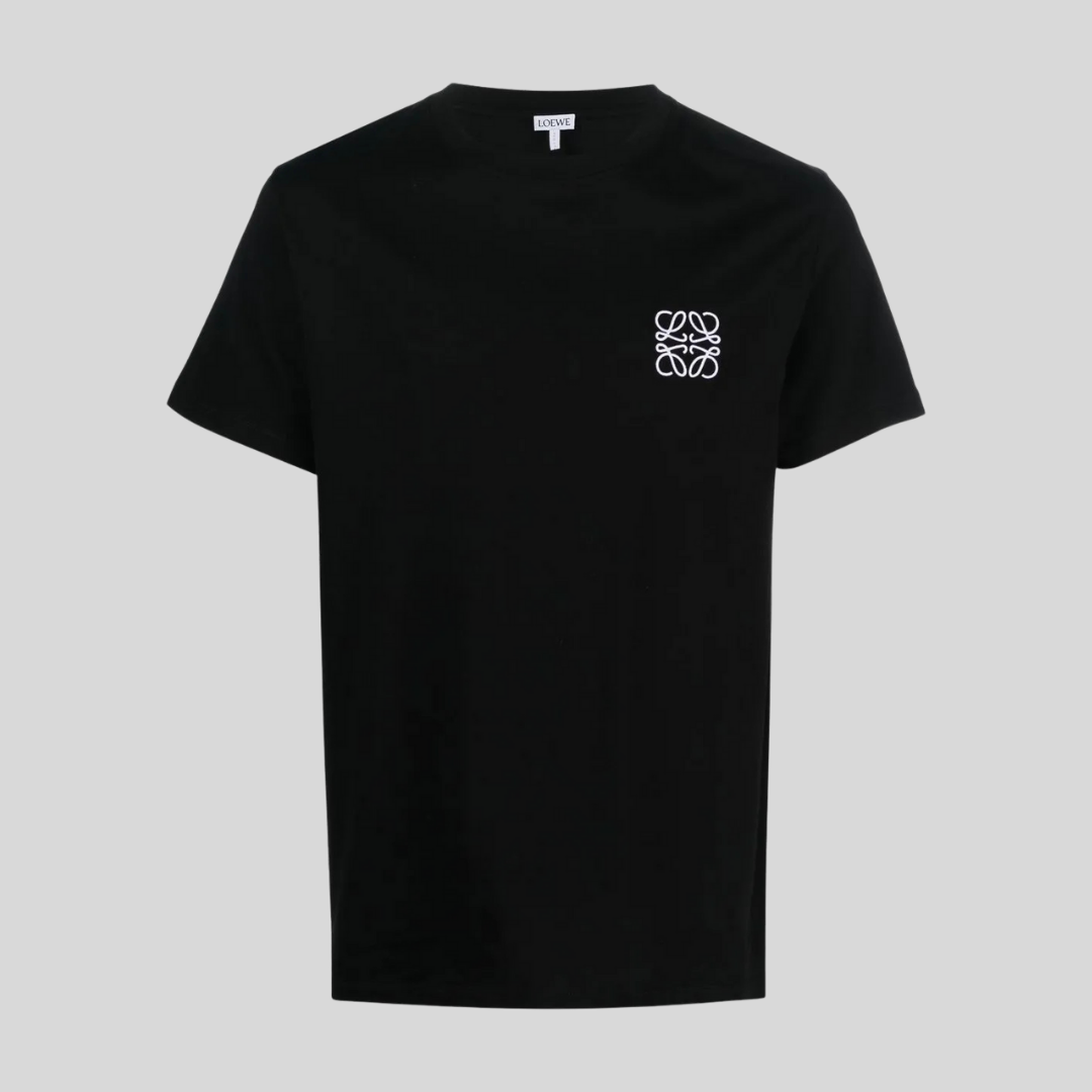 T-shirt Embroidered  - Black