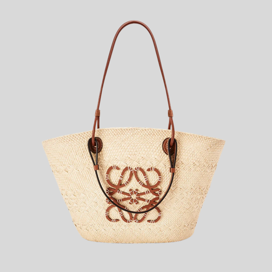 Basket Bag in Palm - Natural