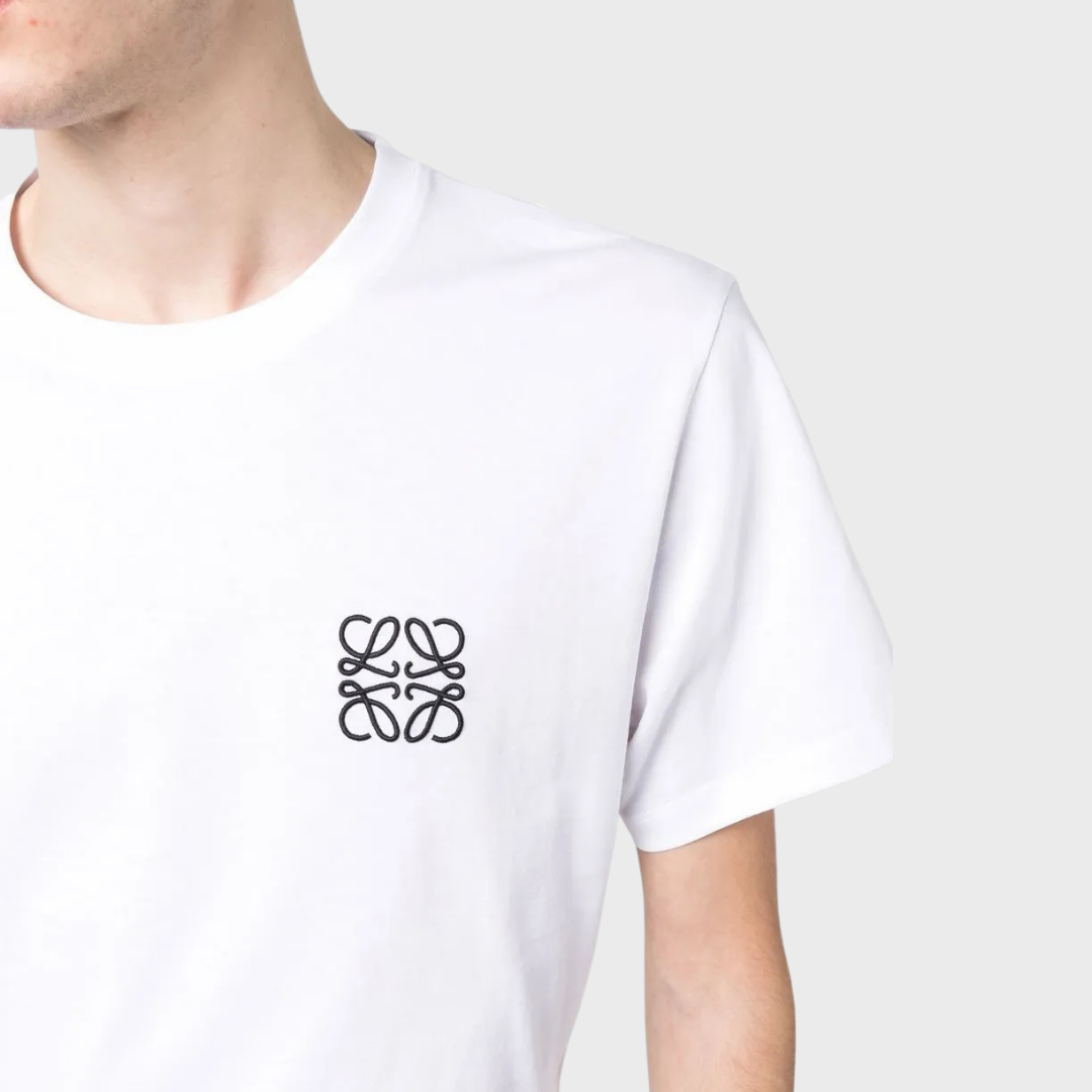 T-shirt Embroidered  - White