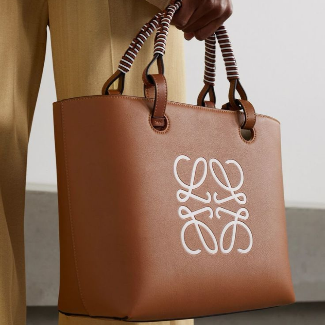 Tote Bag Handbag Anagram - Tan
