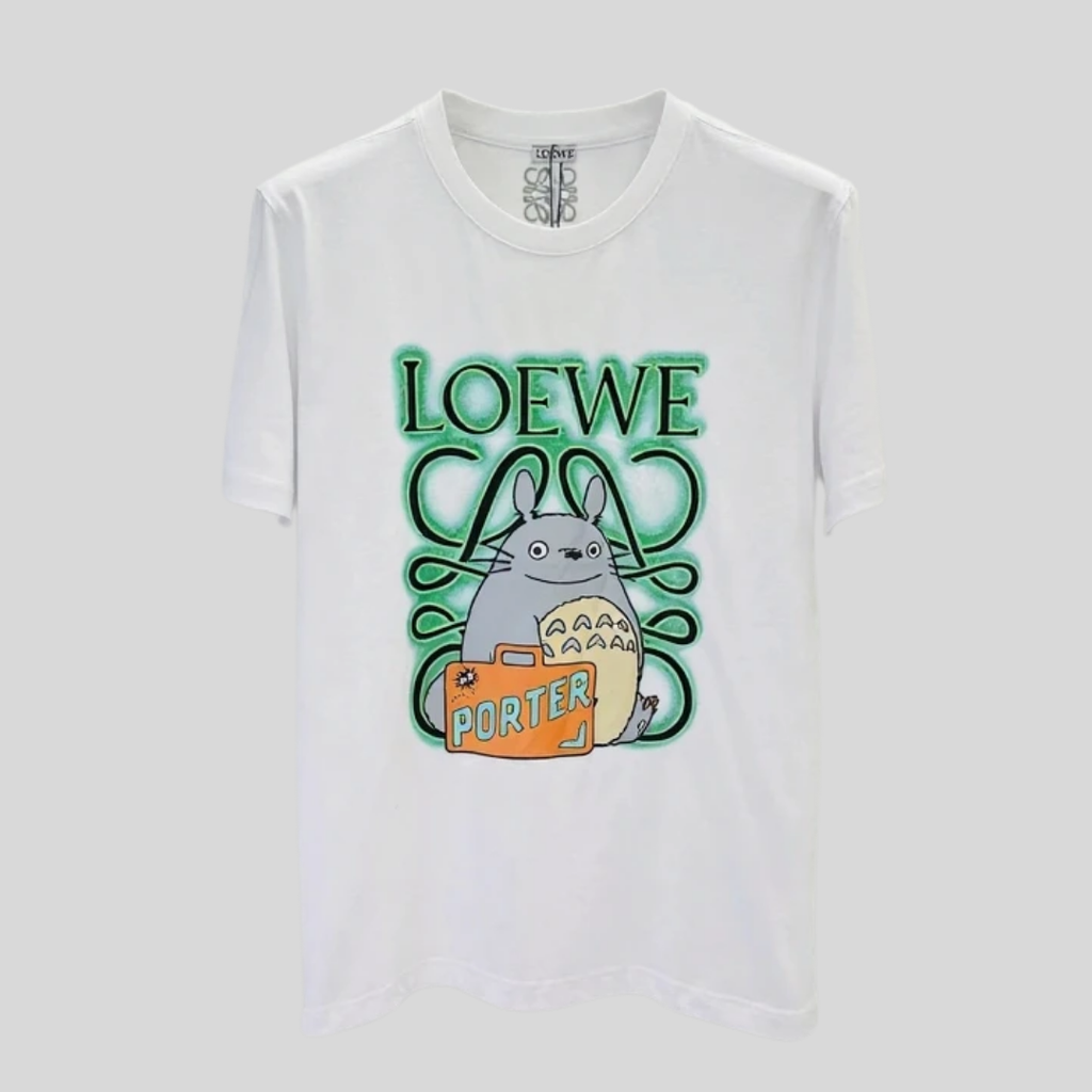 T-shirt Totoro Graphic - White