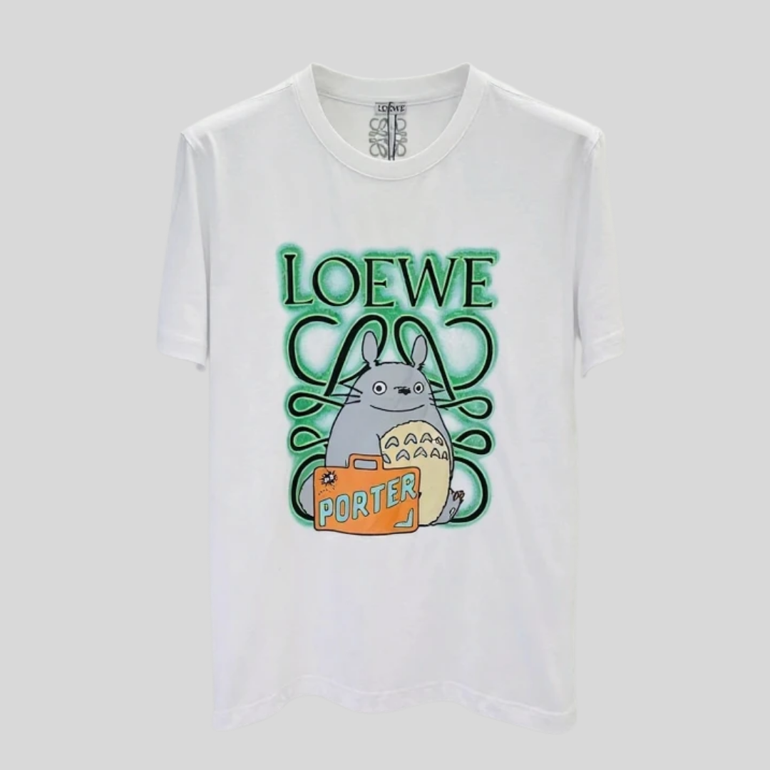 T-shirt Totoro Graphic - White