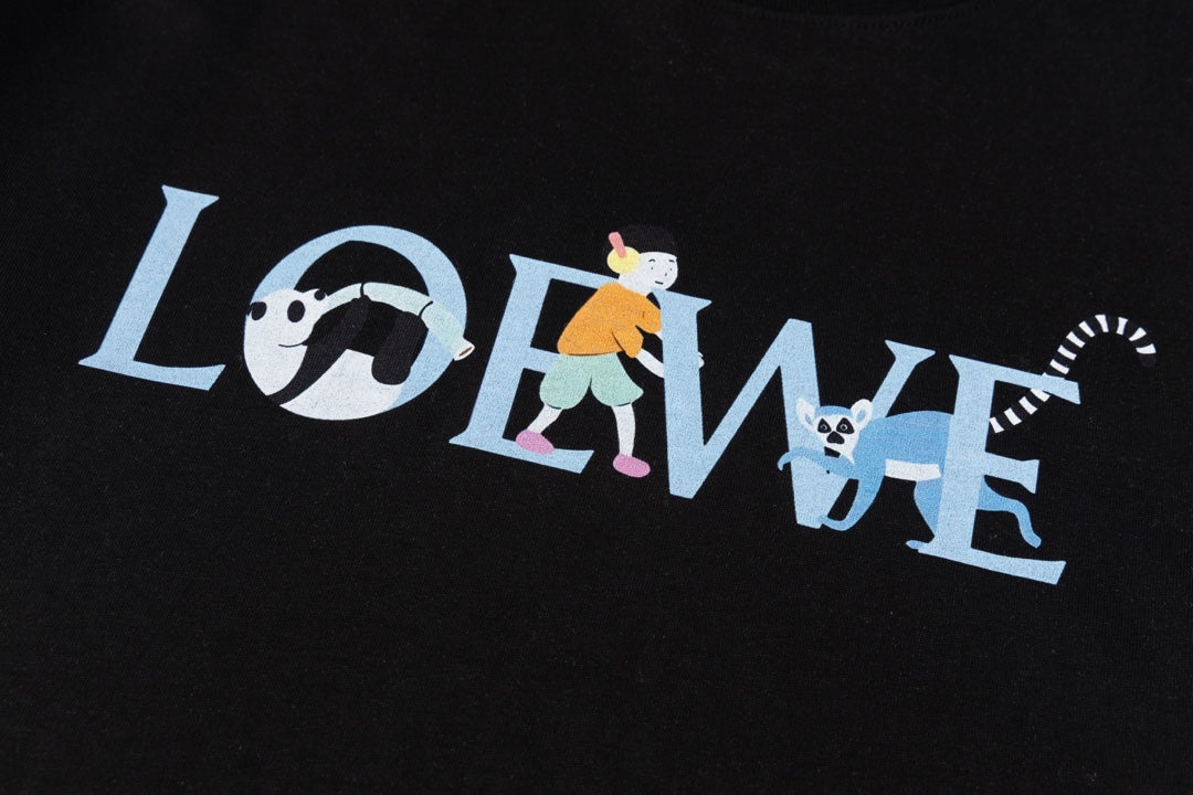 T-shirt Animated Logo- Black