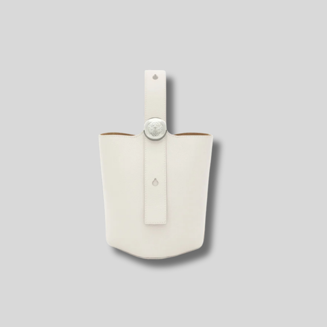Mini Pebble Bucket - White