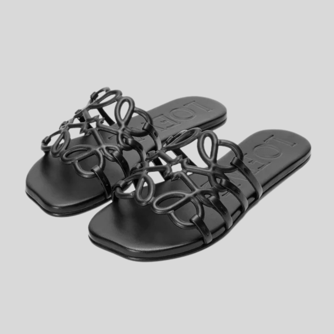 Slide Petal Anagram - Black