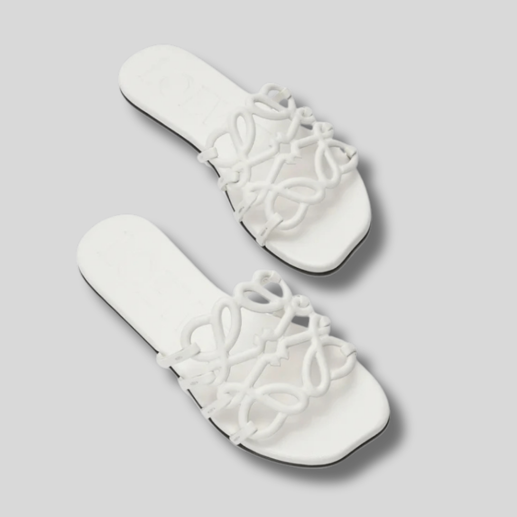 Slide Petal Anagram - White