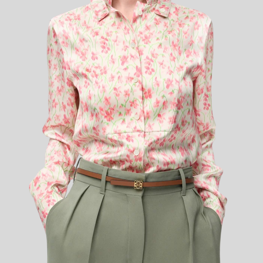 Reversible Anagram Belt - Tan