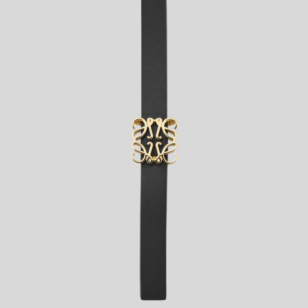Reversible Anagram Belt - Black