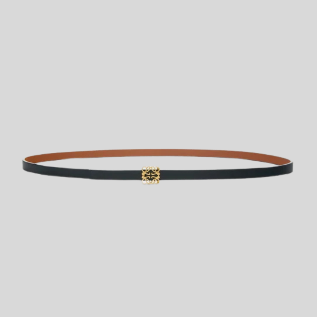 Reversible Anagram Belt - Black