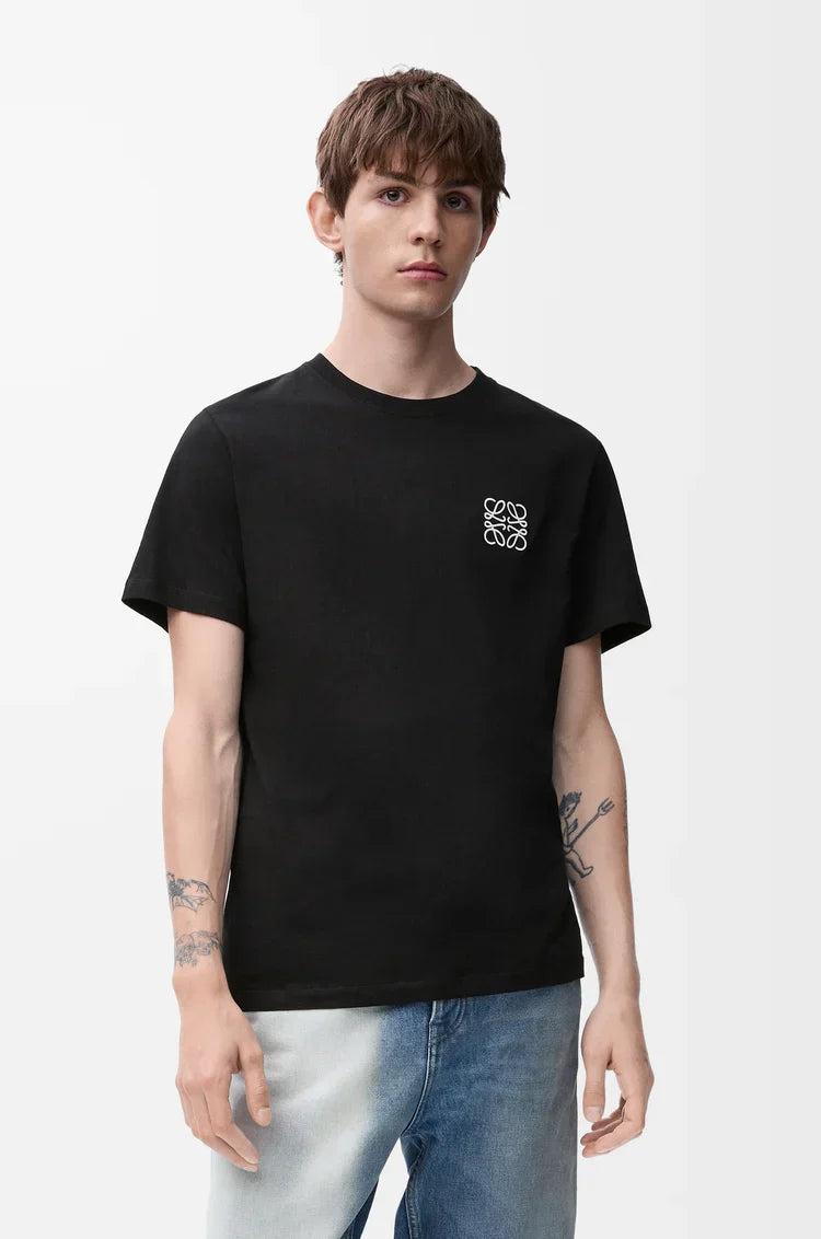 T-shirt Embroidered  - Black