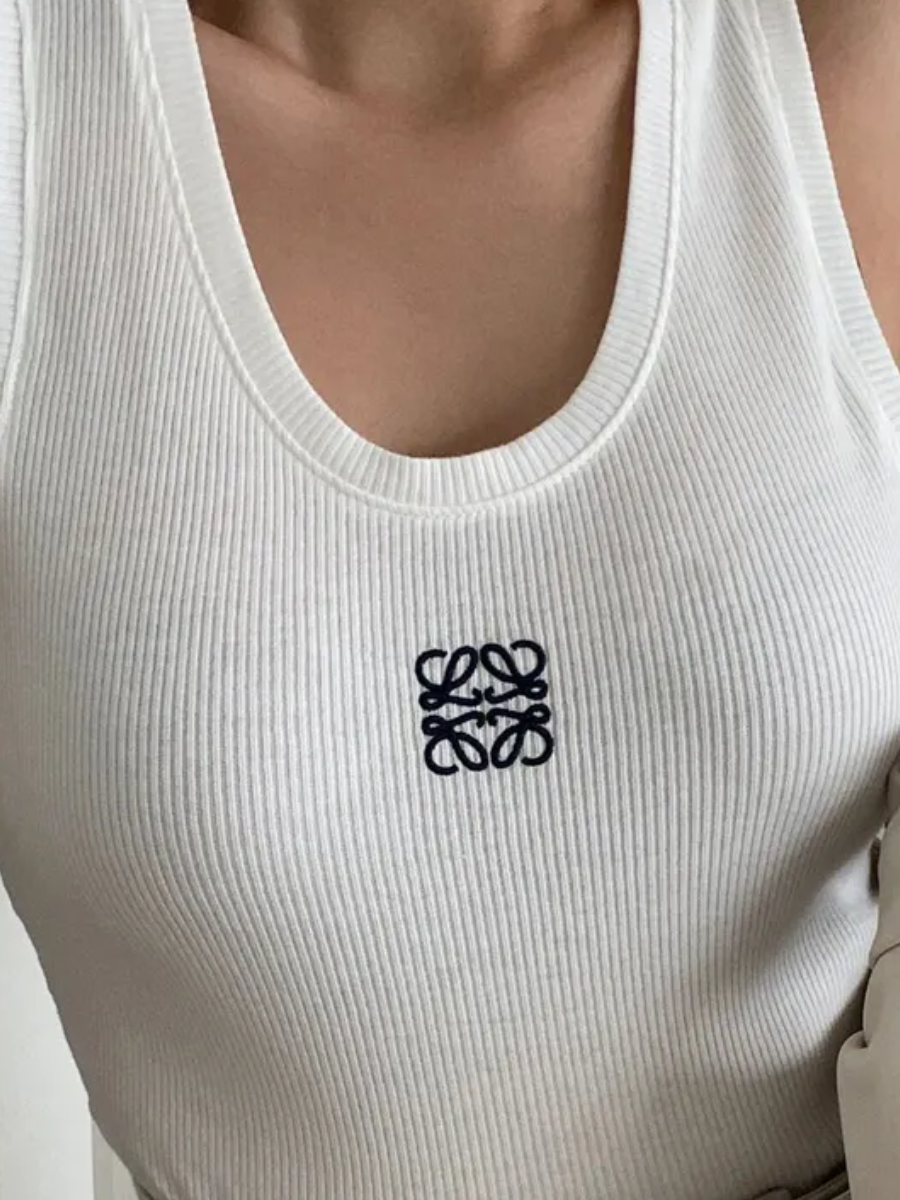 Tank Anagram Luxe - White